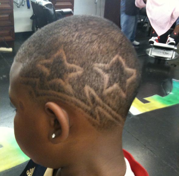 Low Fade Haircut Comb Over